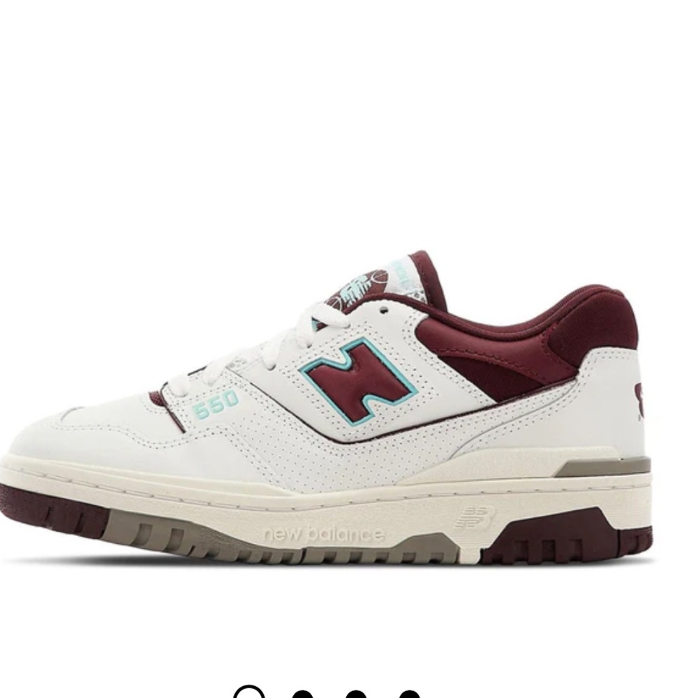 New Balance 550 Burgundy Cyan 2022